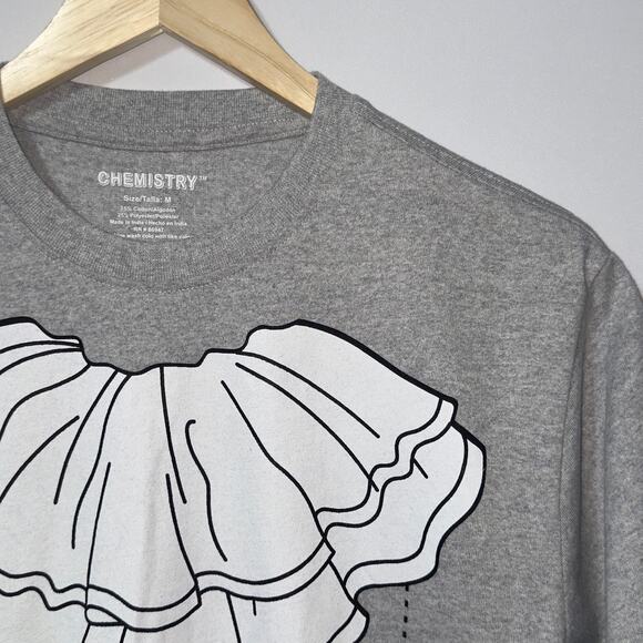 Chemistry Big Print Clown T-Shirt Unisex size medium - Picture 4 of 6